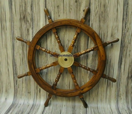 Inch wooden ship steering - inch,