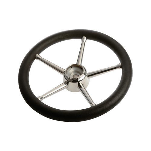 Boat steering wheel black - wheel,
