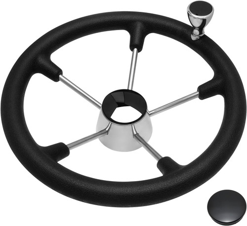 5in boat steering wheel - boat,
