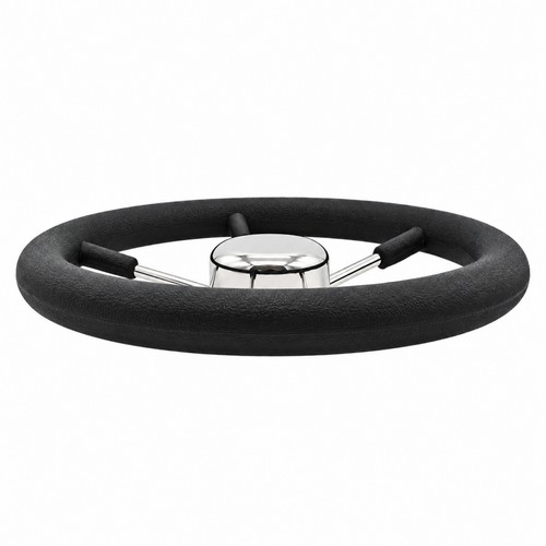 Helm component polished boat - helm,