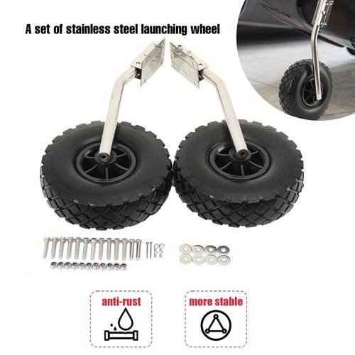 2pcs stainless steel boat - steel,