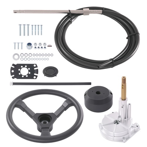 Outboard rotary steering - outboard,